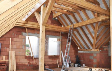 Knolton Bryn attic trusses