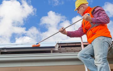 Knolton Bryn soft wash roof cleaning